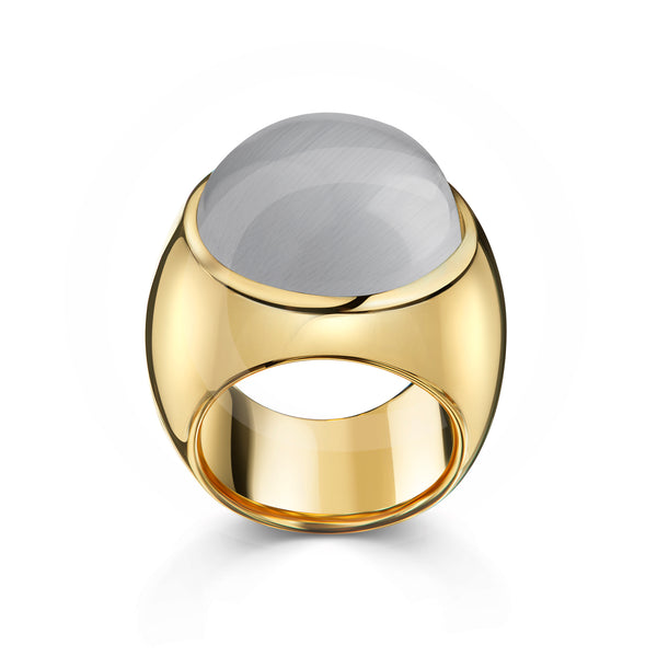 Ring "Ocean" mit großem 18 mm rundem Stein